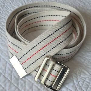 Medline 60" Gait Belt Washable Cotton With Metal Buckle